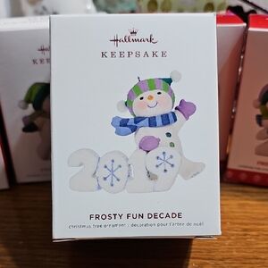Hallmark Keepsake 'Frosty Fun Decade' 2019